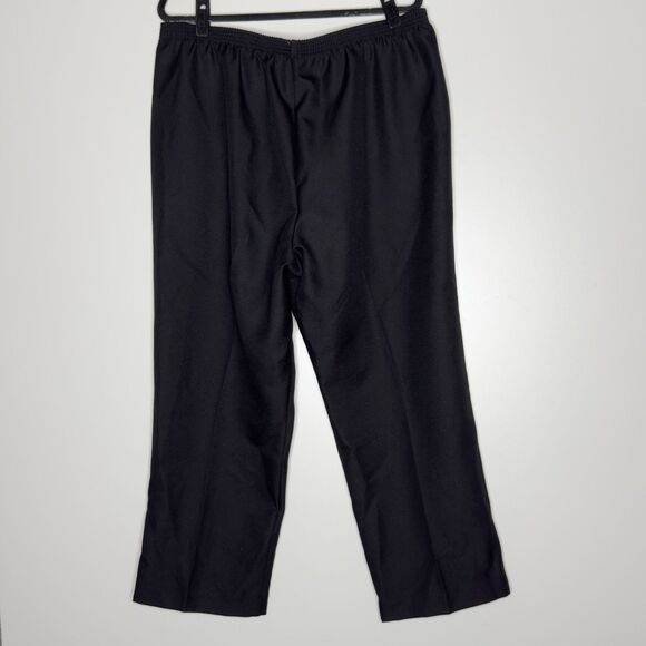 New Alfred Dunner Classic Comfort Waist Pull On Pants Women's Size 18W Short - Picture 6 of 7